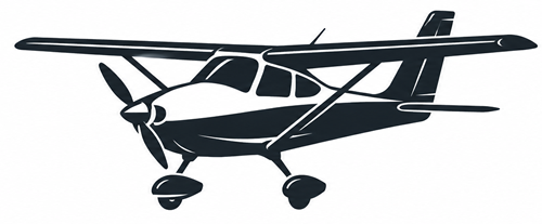 Pictogramme d'un avion à aile haute